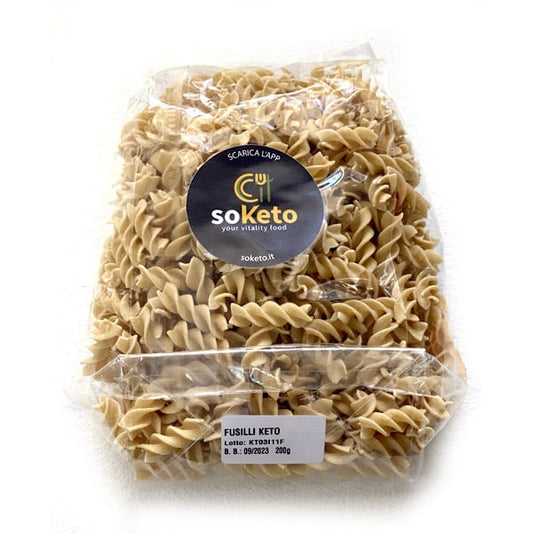 Low carb Keto Fusilli (500g) 2.5g carbo-0