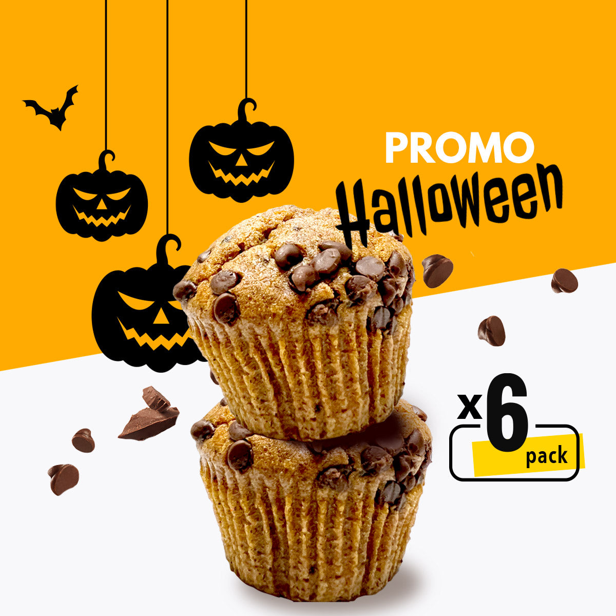 Halloween - Ketogenic Cocoa Muffin (6 x 50g)-0