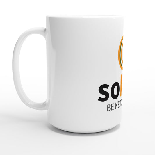 SoKeto White Ceramic Mug – Your Perfect Companion for Keto Breakfasts-0