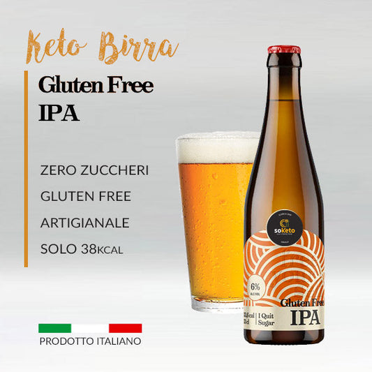 Keto Gluten Free Zero Sugar Beer "La IPA"-0