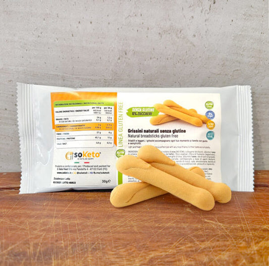 KETO Breadsticks GLUTEN FREE 0% sugars-0