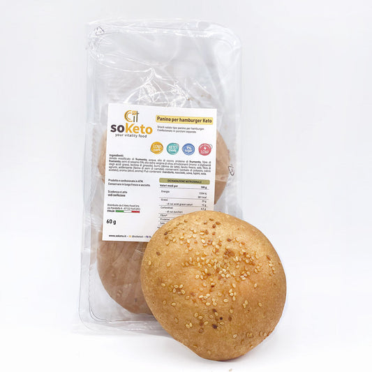 Ketogenic Sesame Seed Bread (2 x 60gr)-0
